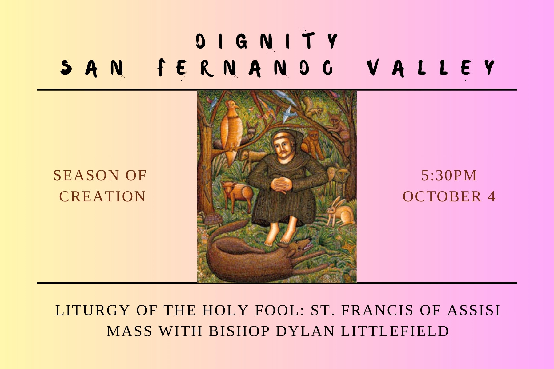 Liturgy of the Holy Fool: St. Francis of Assisi