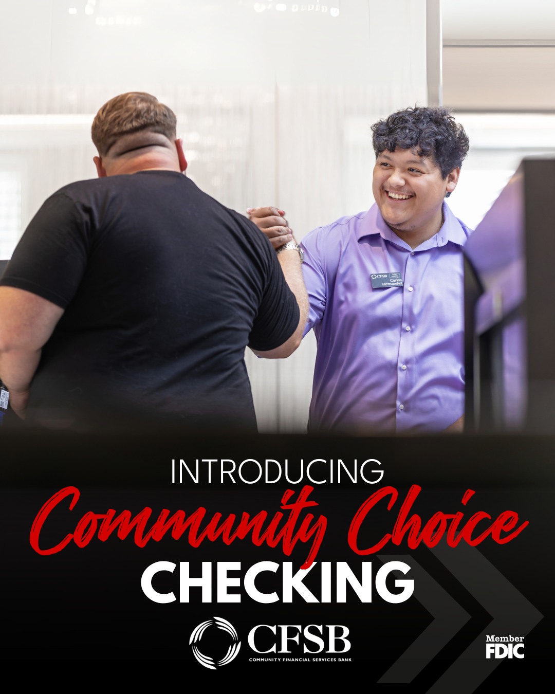 CFSBank - Introducing Community Choice Checking — a fresh... | Facebook