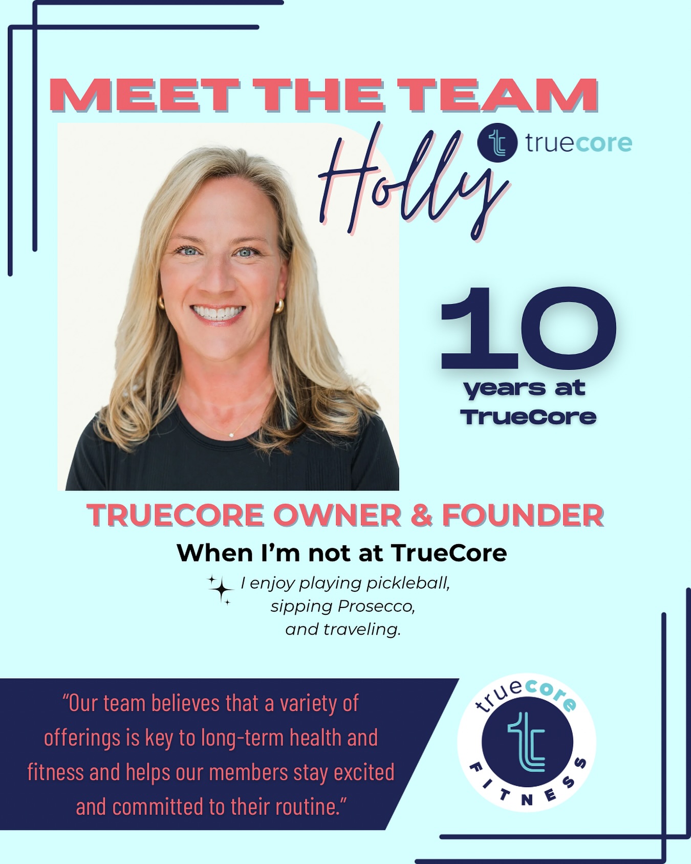 Truecore - Coming up on 10 years of Truecore What started as Holly’s ...