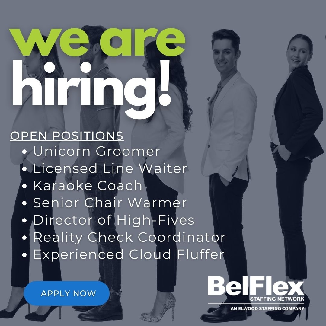 We're hiring! Check... - BelFlex Staffing - Forest Park, OH | Facebook