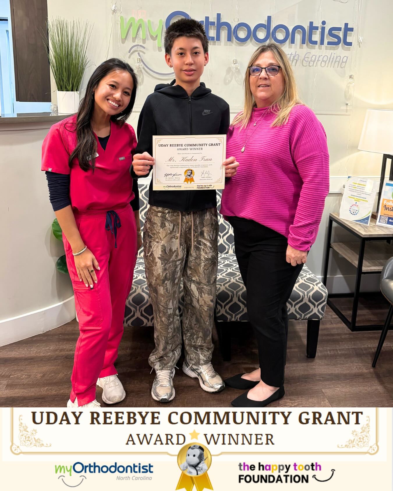 MyOrthodontist - We are thrilled to introduce Kaden as the 12th ...