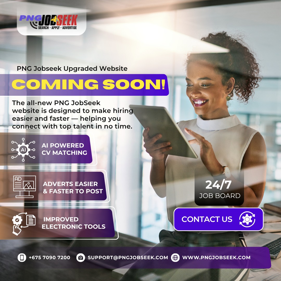 PNGJOBSEEK - 🚀 Coming Soon: Our brand-new job board is almost here ...