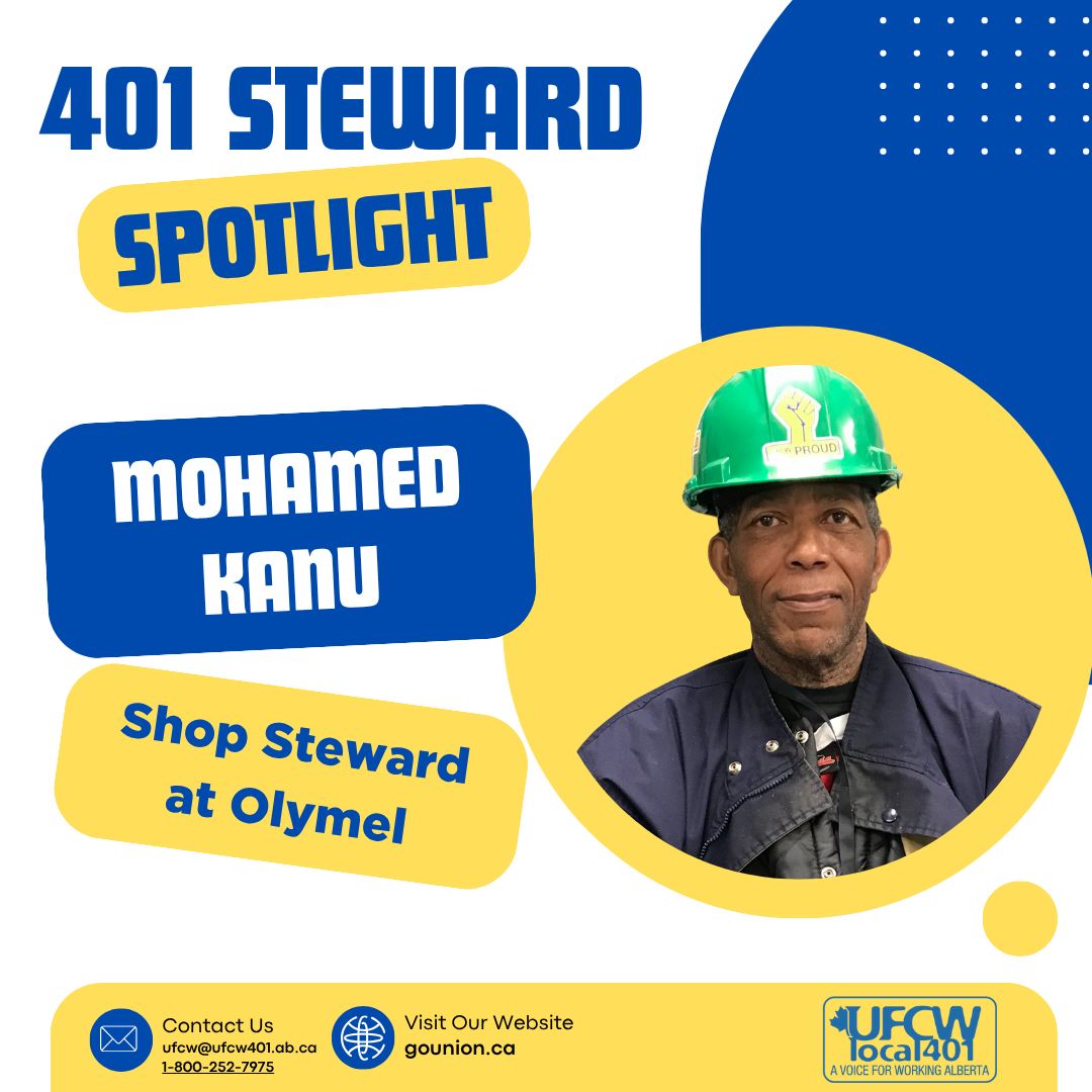 UFCW Local 401 - UFCW Local 401's Steward Spotlight... | Facebook
