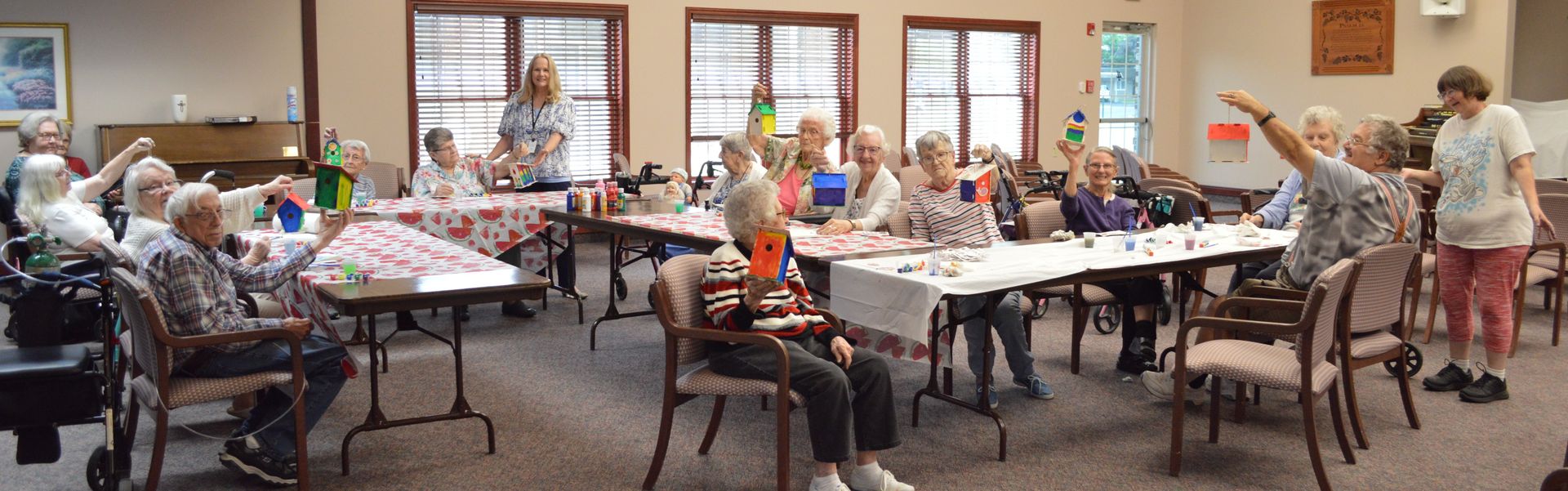 Greencroft - 🎨🌸 This week at Evergreen Place was full of creativity ...