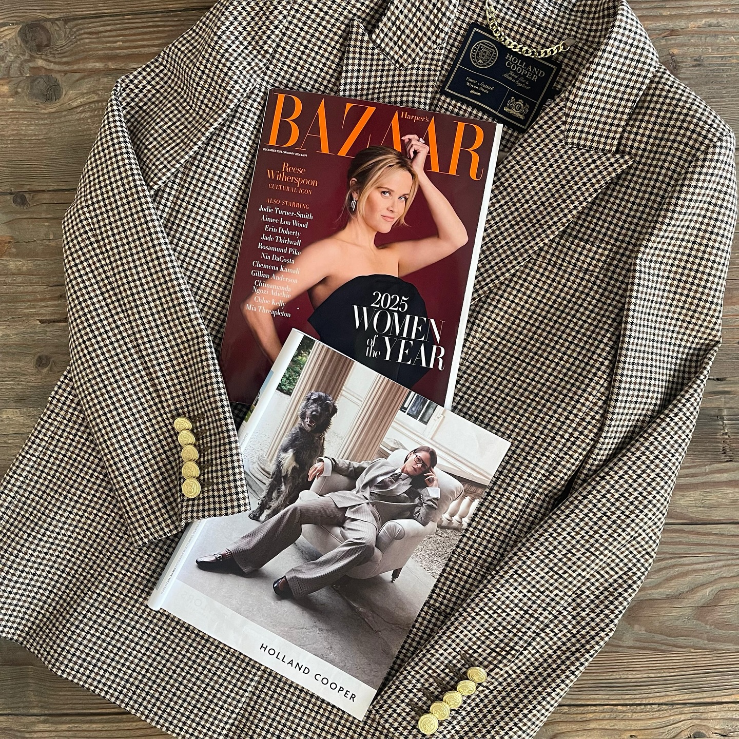 女性情報誌 Harper's BAZAAR UK Dec 2022/Jan 2023 女性情報誌