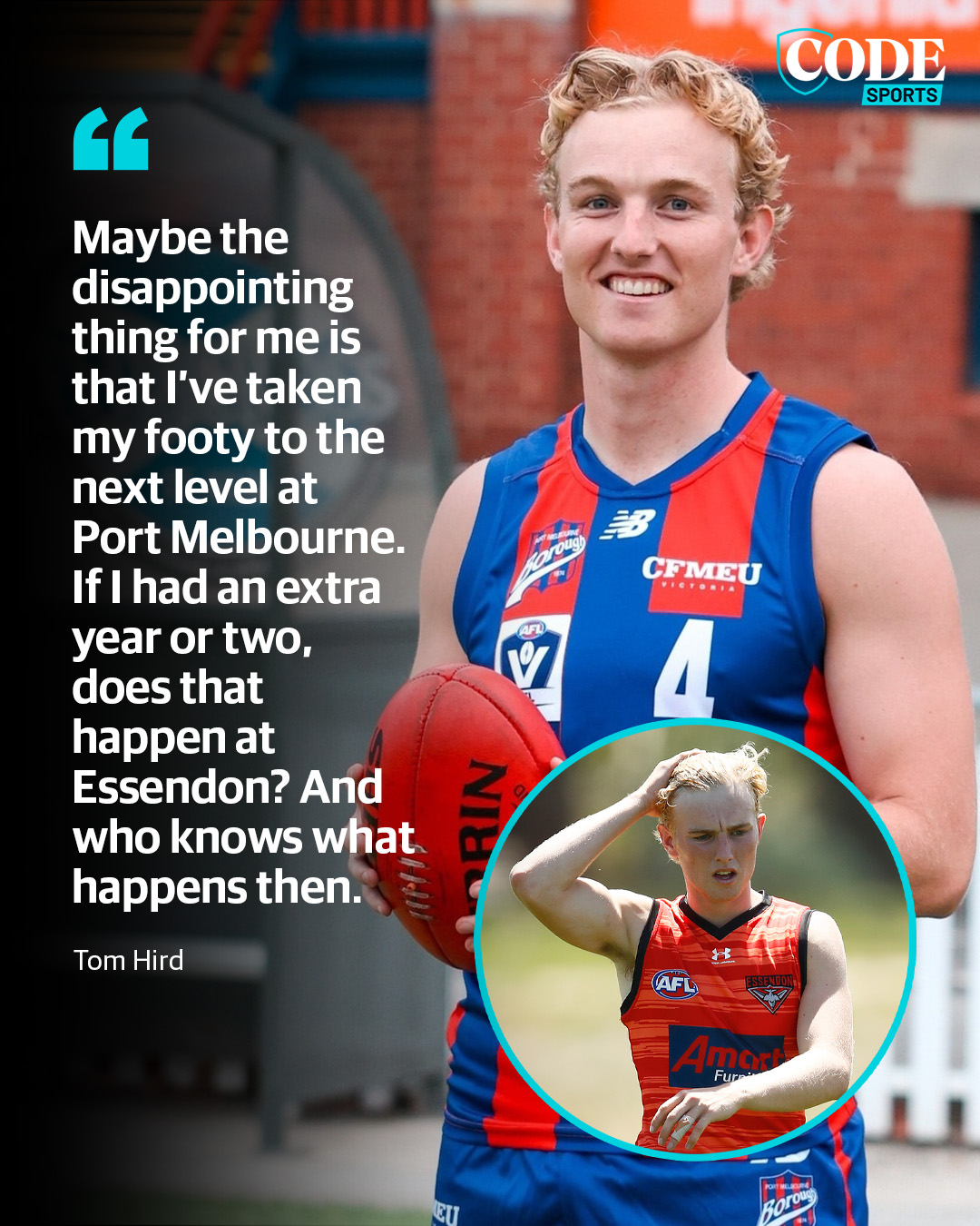 CODE Footy - Did Tom Hird have more to give Essendon?... | Facebook