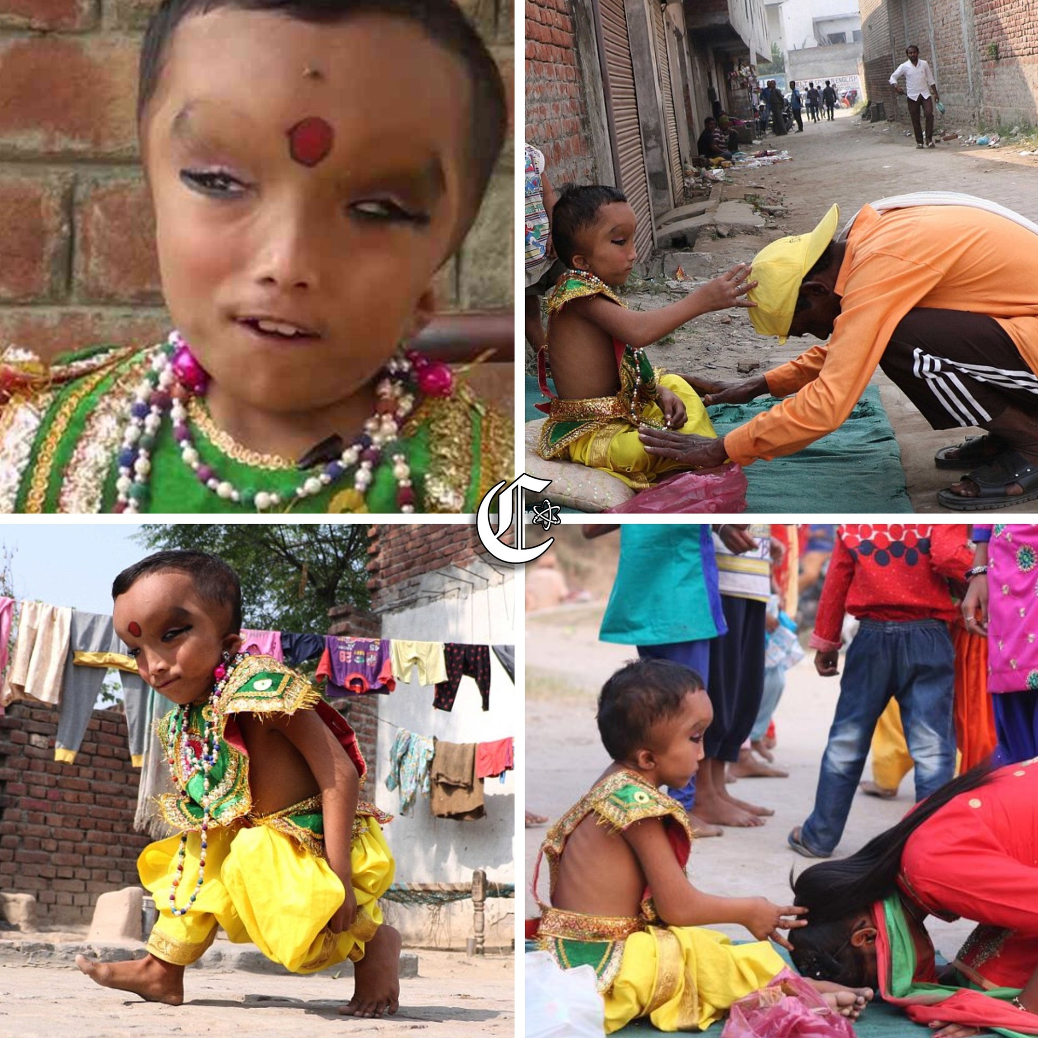 Conocimientum - 🇮🇳👦🏾🙌🏻🙏🏻😳Un niño hindú es adorado como un dios viviente ...