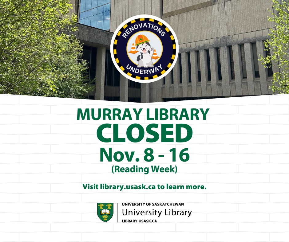 Starting... - University Library - University of Saskatchewan | Facebook