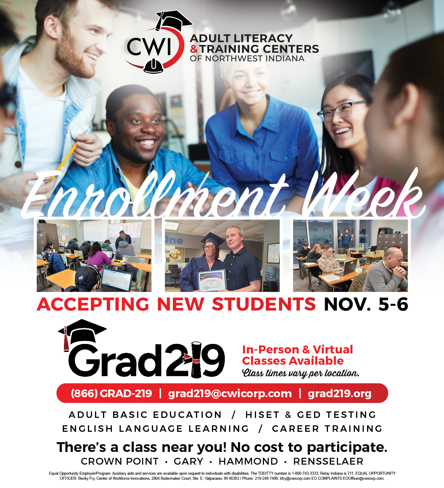 Grad219 - 📢 ENROLLMENT OPENS NEXT WEEK 📢 We’re excited to... | Facebook