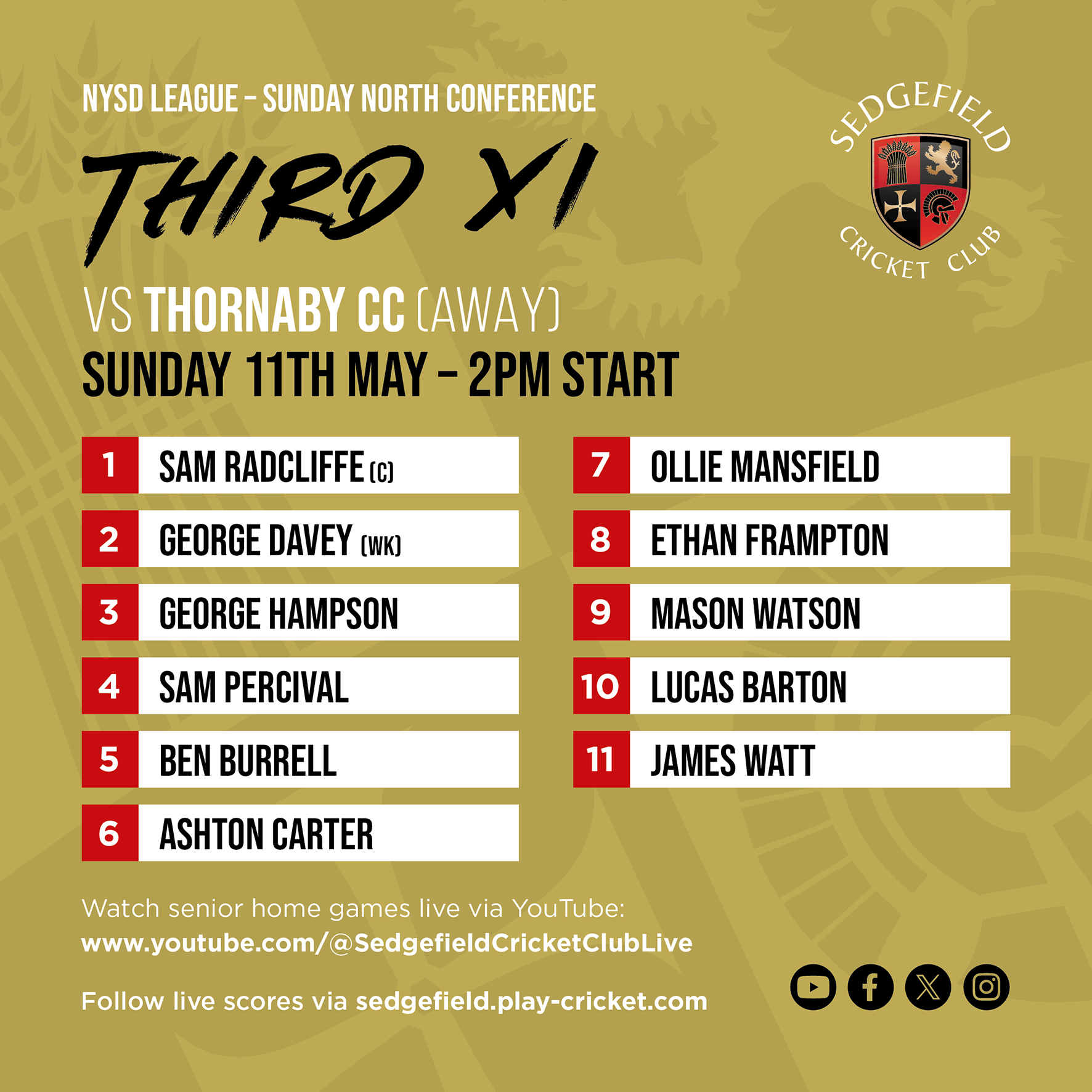 Sedgefield Cricket Club | Sedgefield