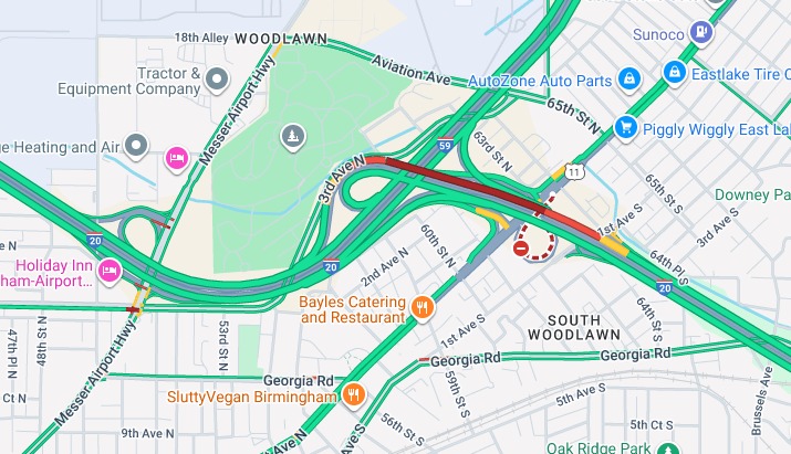 ABC - Heads up: Overturned truck causing delays at 'dead man's curve ...