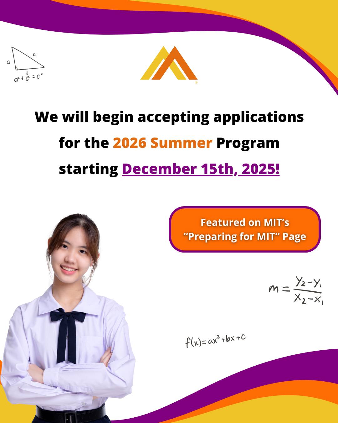 AwesomeMath - 📣 We will begin accepting applications for... | Facebook