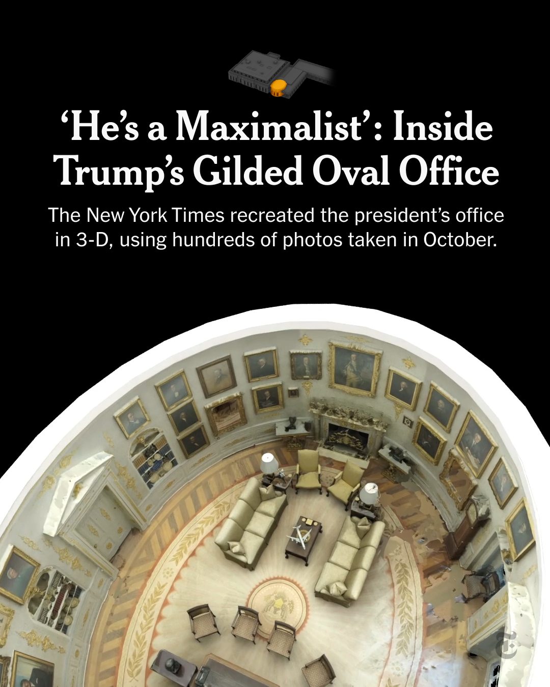 The New - The New York Times created a 3-D look inside President Trump ...