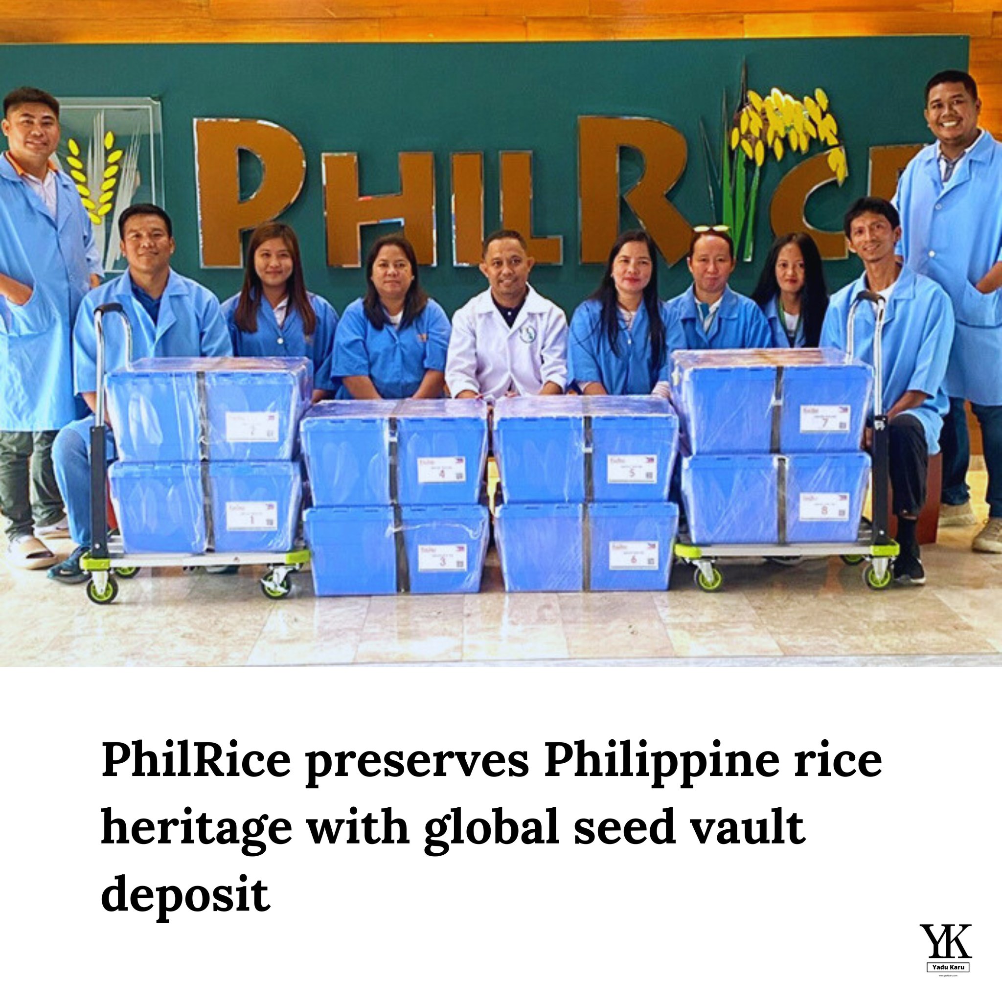 Yadu - The Philippine Rice Research Institute (PhilRice) has made a ...