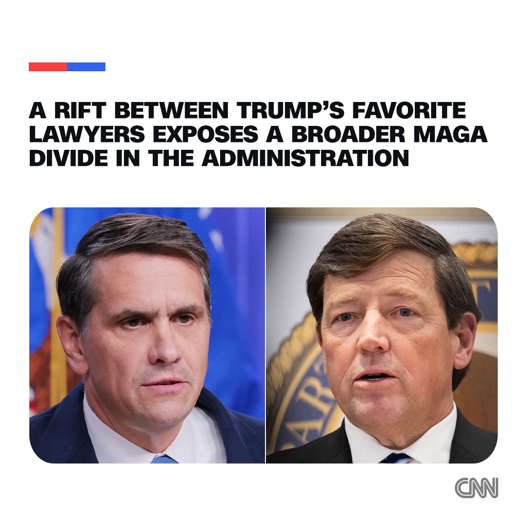 CNN Politics - A rift between two of President Donald... | Facebook