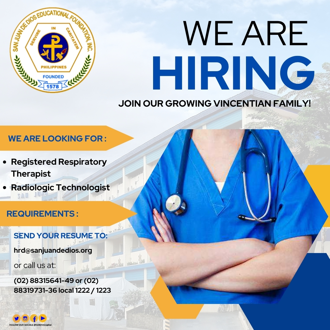 Come and be part of our growing Vincentian Family! San Juan De Dios ...