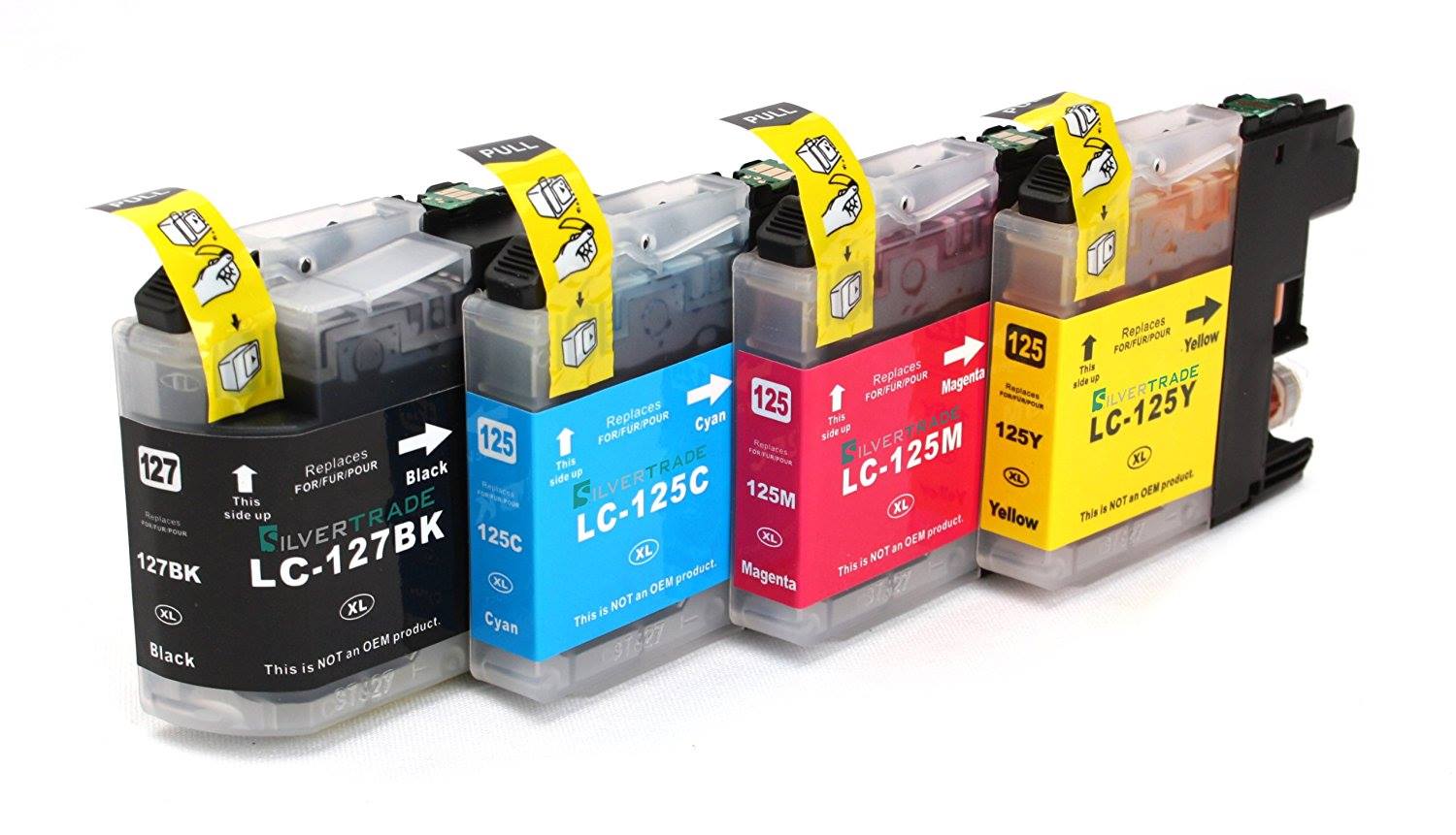5 Cartucce Compatibili Weltcom LC123XL Per Brother MFC-J4410DW – Nero, Ciano, Magenta, Giallo