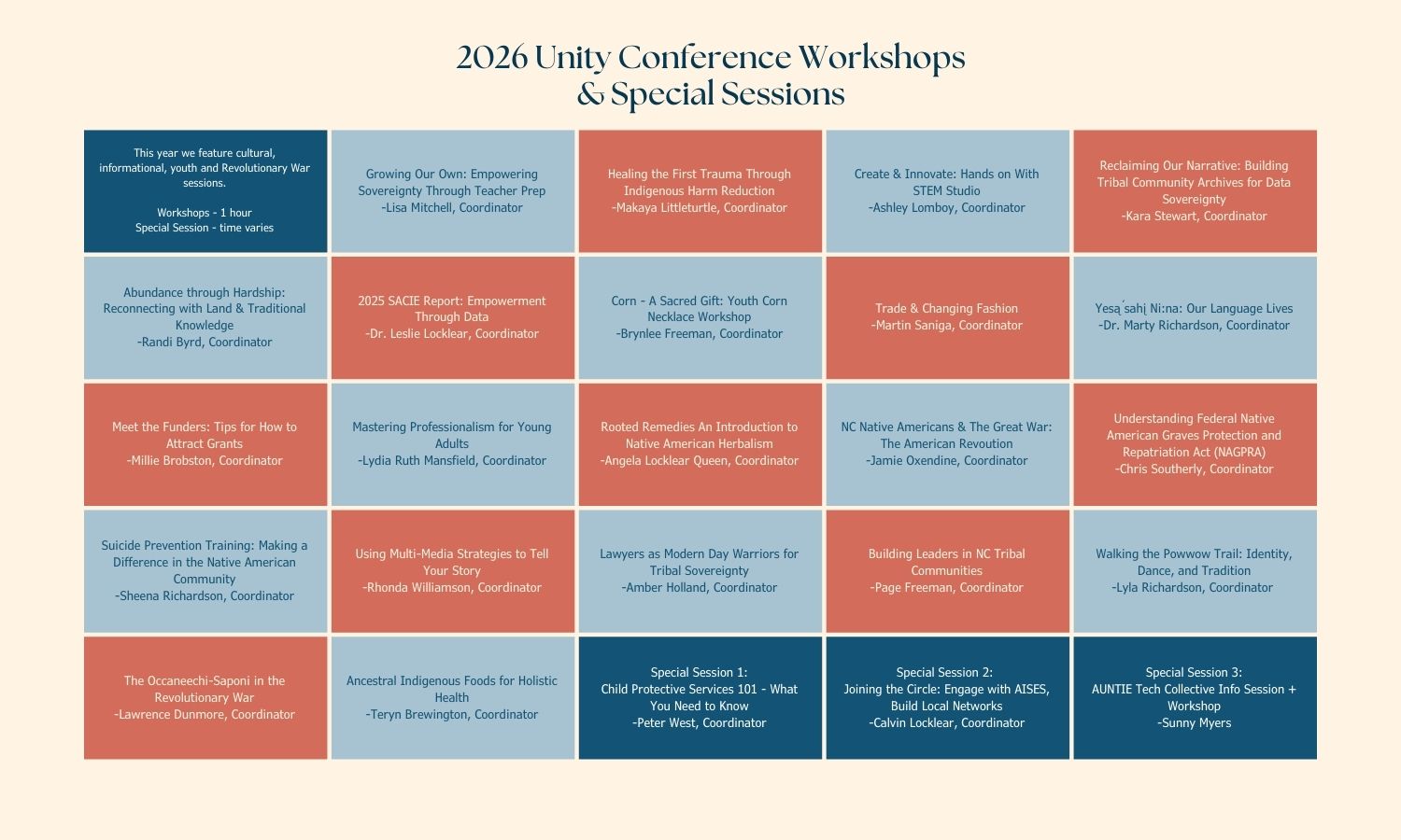 United - United Tribes is pleased to announce workshops and special ...