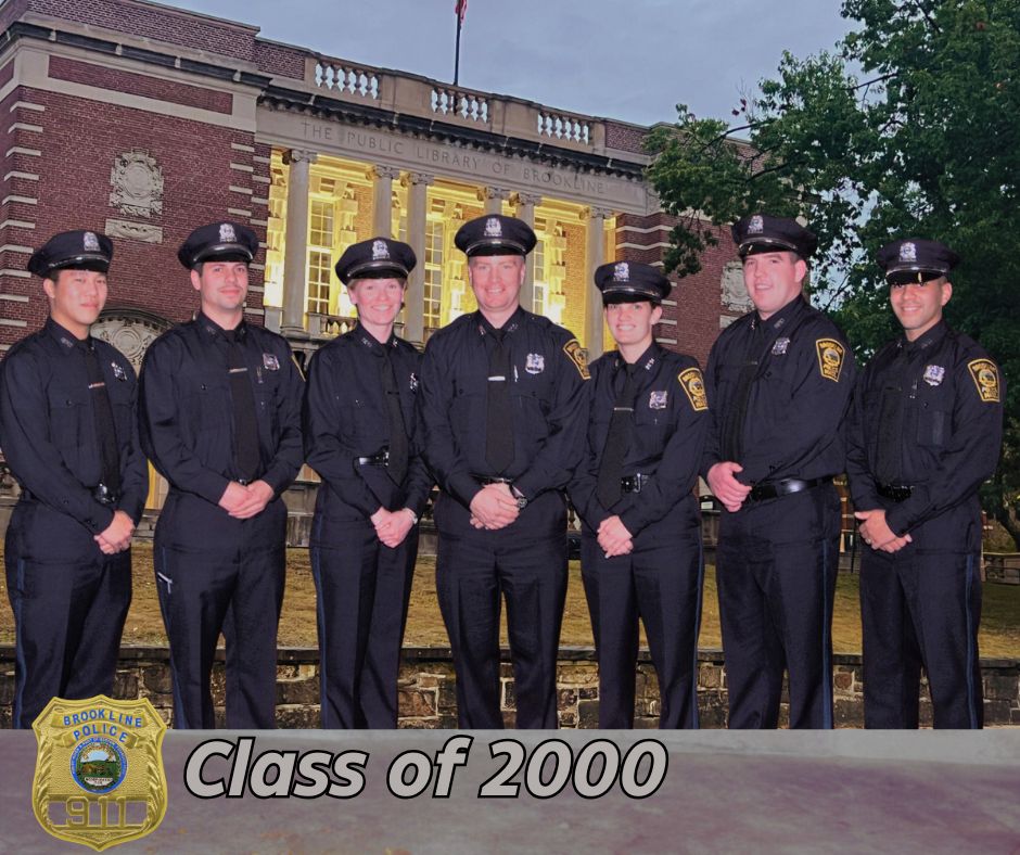 Happy Anniversary to the... - Brookline MA Police Department | Facebook