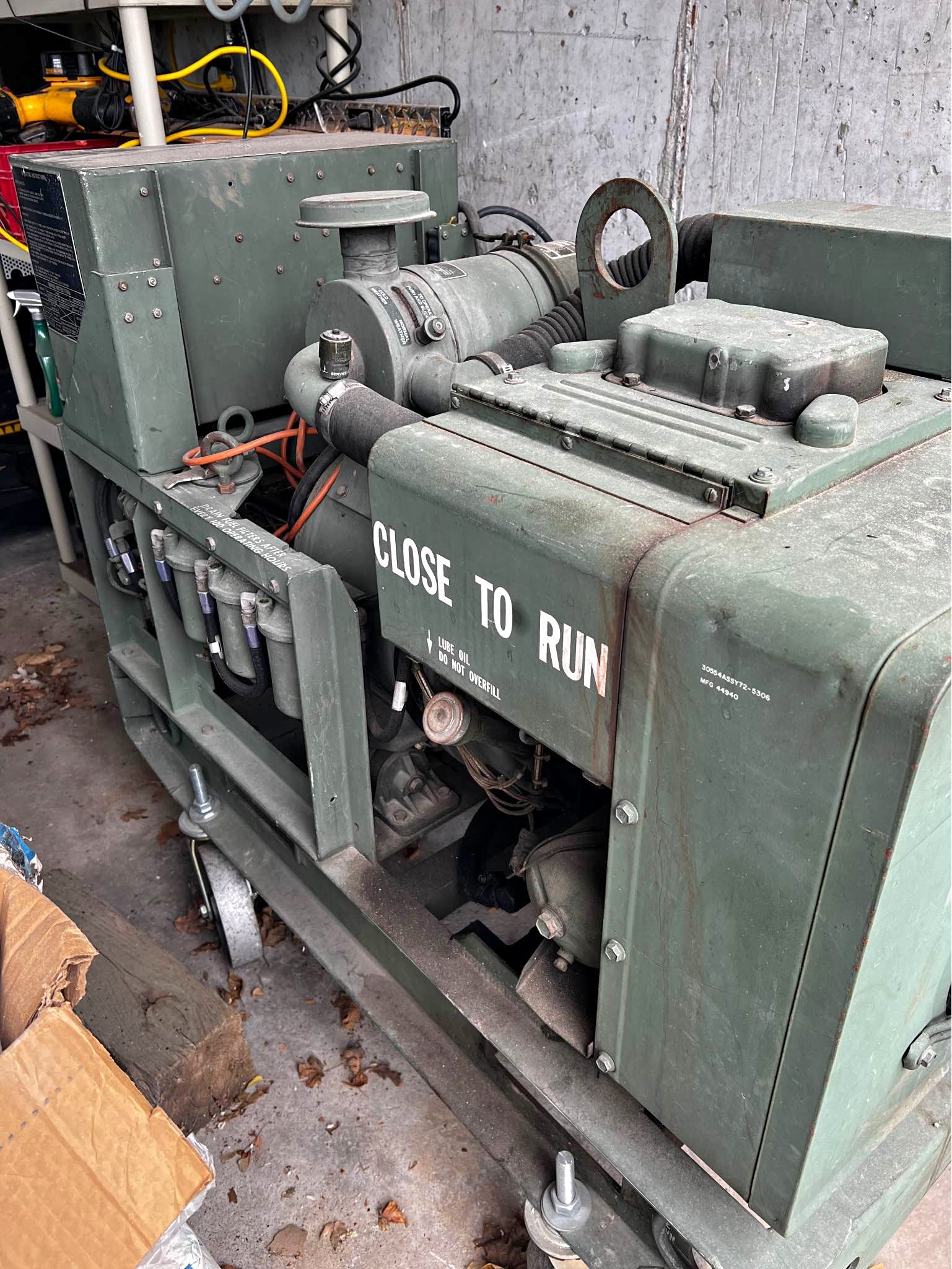 Military Diesel Generator – MEP-002A 5kW – Heavy Duty / Prepper Ready ...