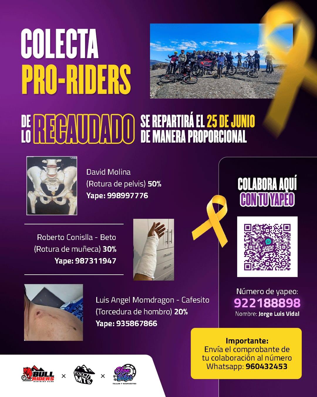 ProBike - 🚨 ATENCIÓN COMUNIDAD MTB 🚨 Durante la última ruta en ...