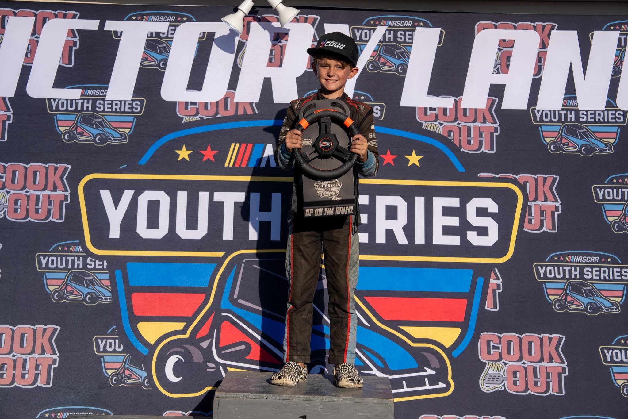 NASCAR Youth Series - Drew Sherman wins Lt World Formula B main! # ...