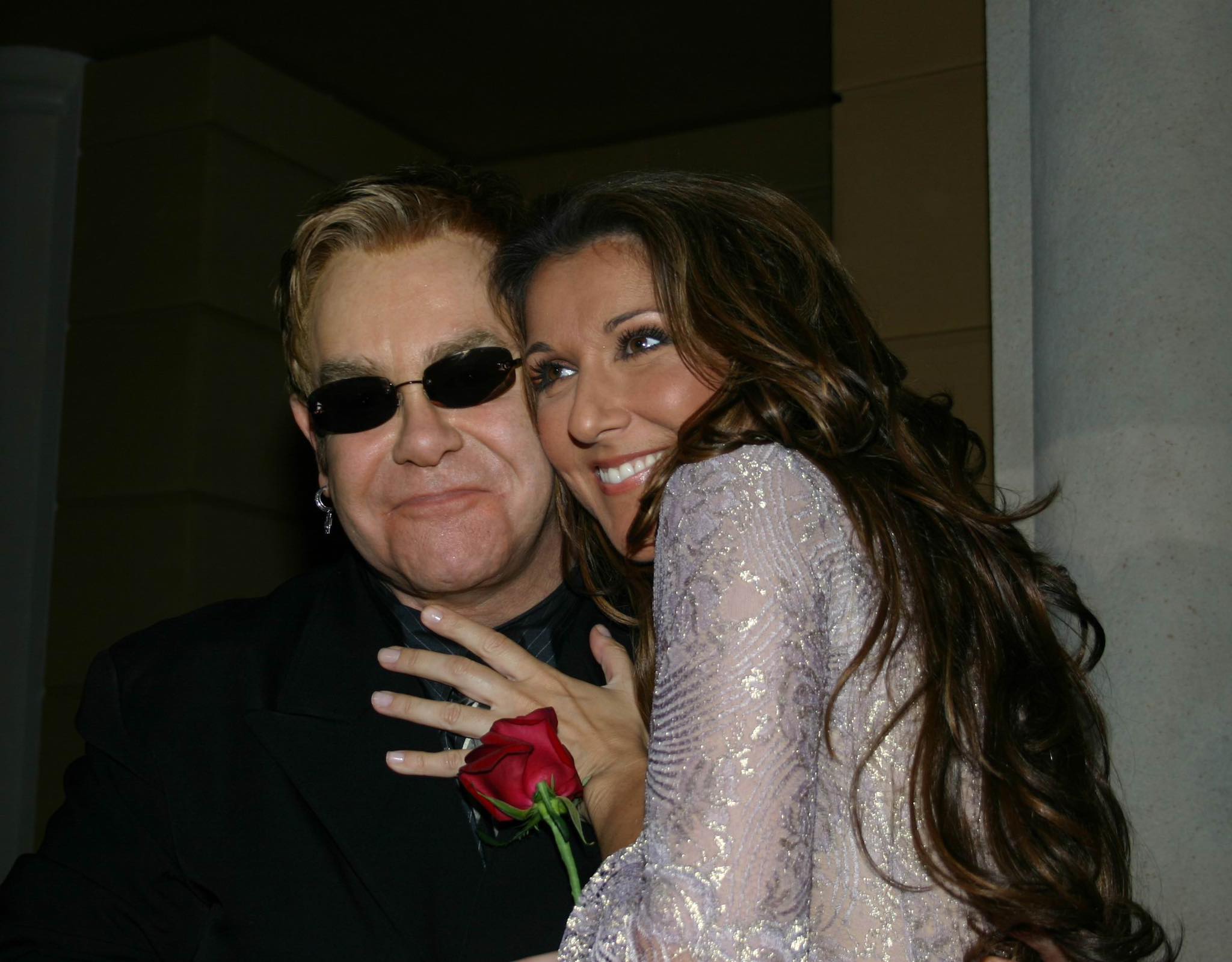 On this day in 2005, Celine had the opportunity to see Elton