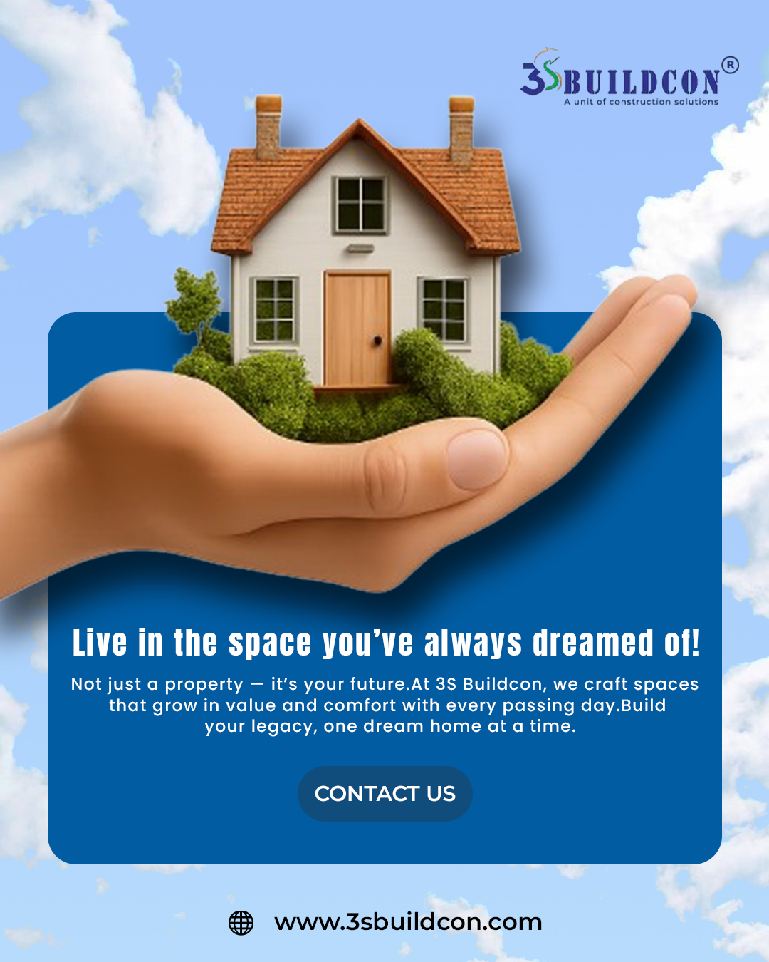 3S - Your Dream Home is Closer Than You Think! At 3S Buildcon, we ...
