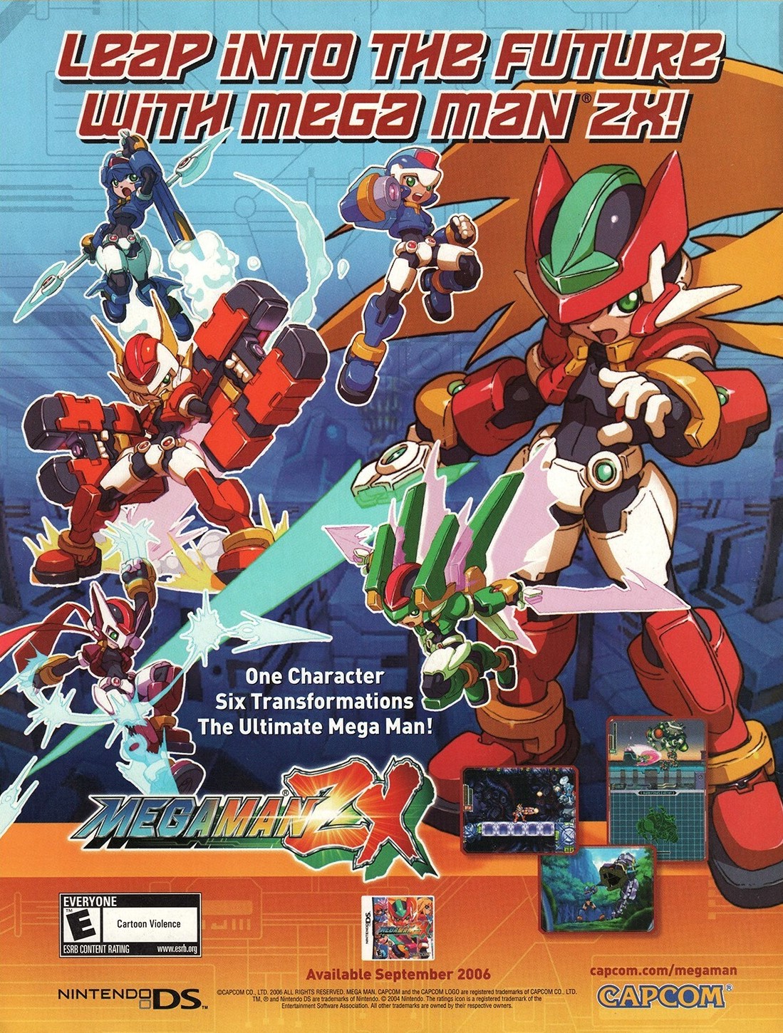 2006, Mega Man ZX for Nintendo DS)
