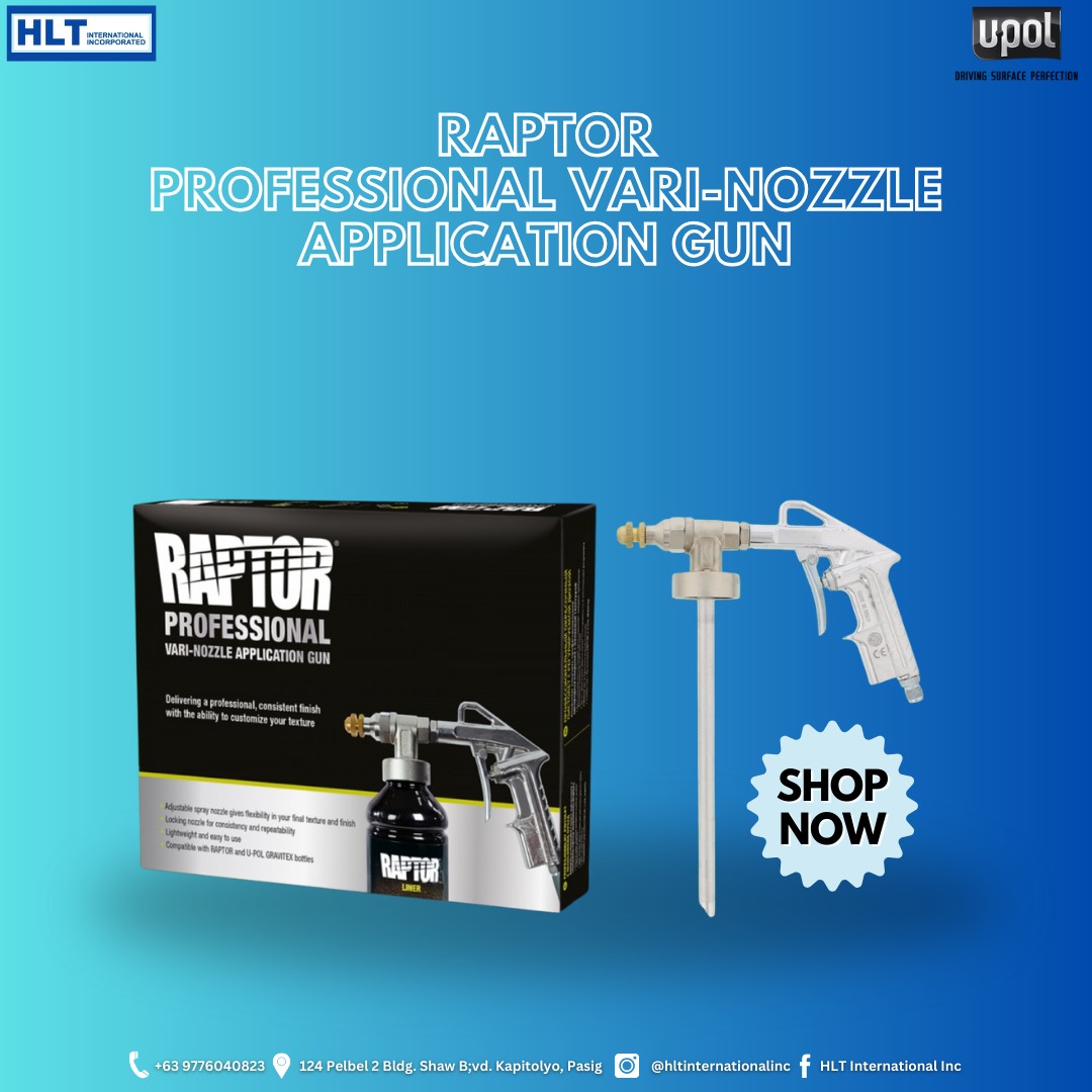 HLT - ️PER ORDER ONLY ️ RAPTOR PROFESSIONAL VARI-NOZZLE APPLICATION GUN ...