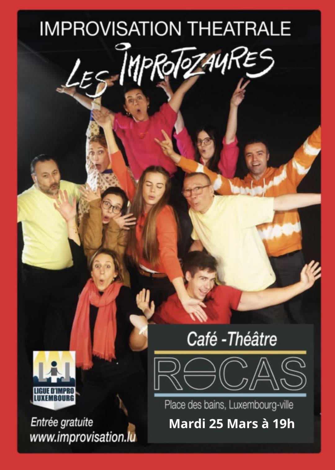 Rocas - Extinct? Never. Ligue d’Impro Luxembourg presents: LES ...