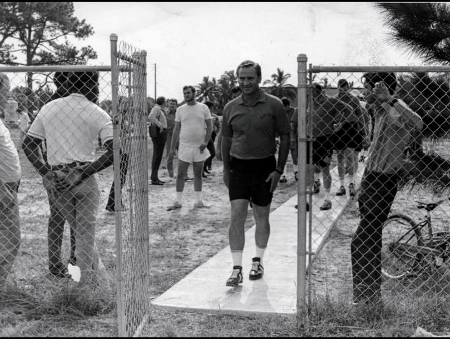 Ghosts of the Orange Bowl - The Goodyear Blimp flies close to one of ...