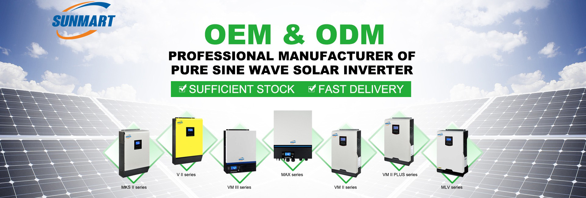 SUNMART-Solar inverter and Solar battery | 🔋 Available lithium battery ...