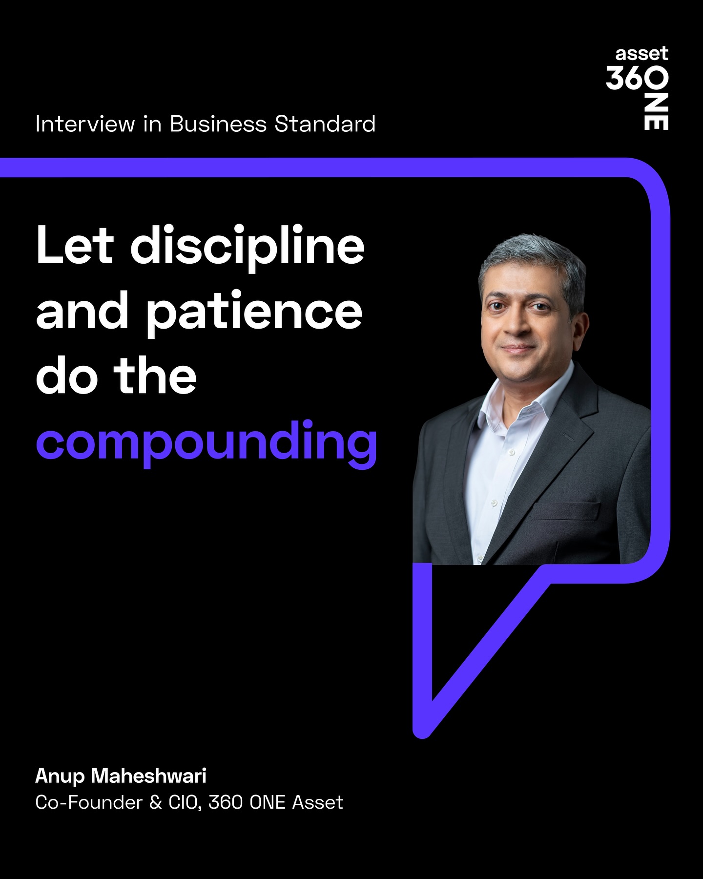 360 ONE Wealth - “Compounding and consistency matter more... | Facebook