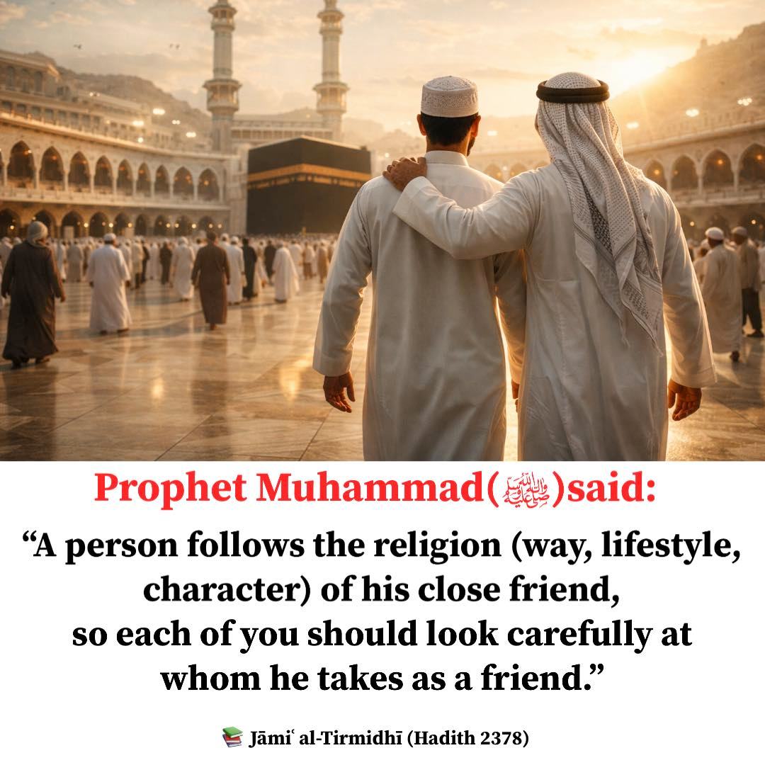 Learn Islam - This hadith teaches that friends influence a... | Facebook