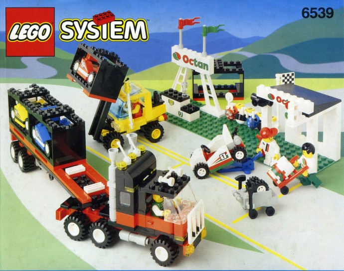 Who remembers this set from 1993? With just 458 pieces, 6539