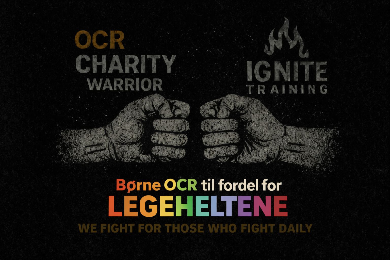 Børne OCR til fordel for Legeheltene