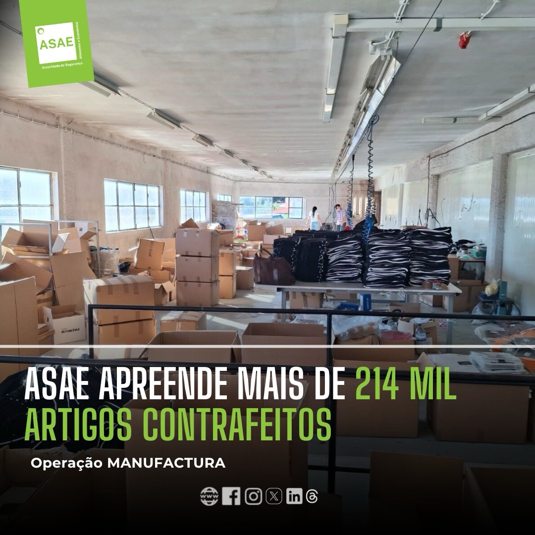 ASAE... - ASAE - Autoridade de Segurança Alimentar e Económica