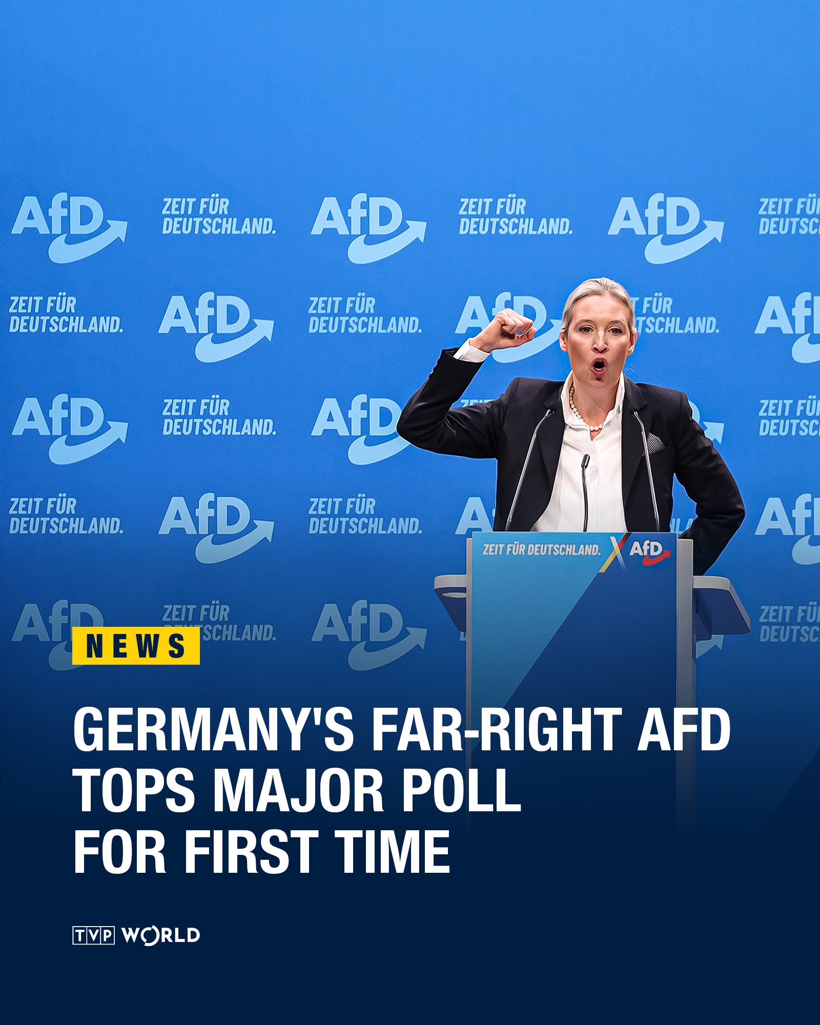 TVP World - Germany's far-right AfD party topped a major... | Facebook