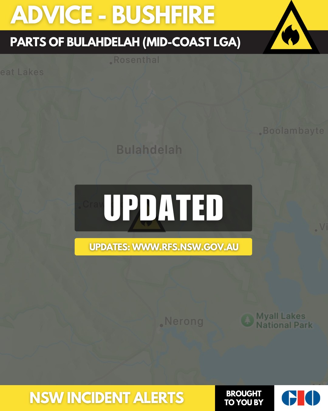 NSW - 🟥 UPDATE - EMERGENCY: This warning has been updated. Please refer ...