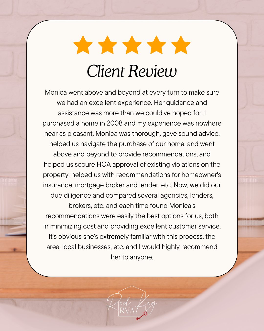 Red Key RVA - 🏡 Another 5-star success! Huge... | Facebook