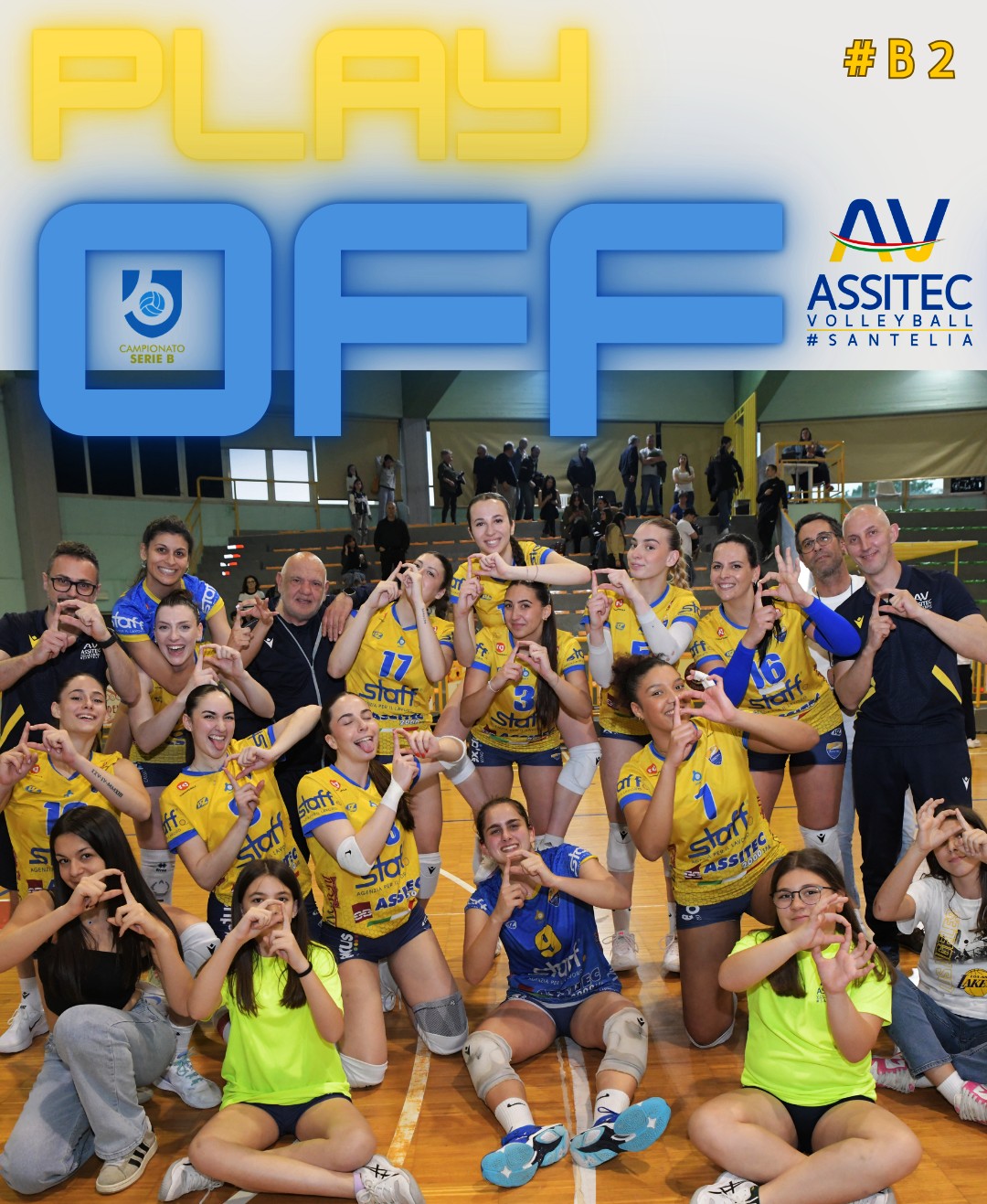 🔥 IT’S TIME TO PLAY OFF 🔥... - Assitec Volleyball Sant'Elia | Facebook