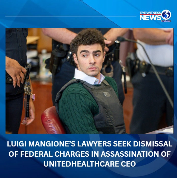 WFSB - Lawyers for Luigi Mangione asked a federal judge to dismiss some ...