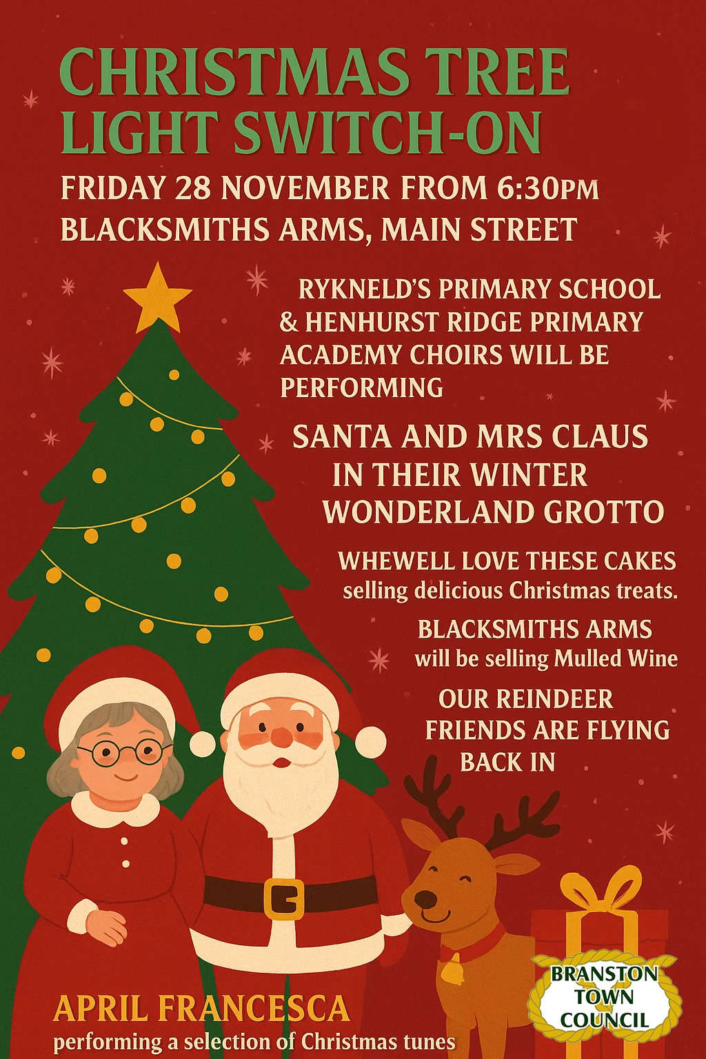 Branston - Join us for Branston’s Christmas Tree Light Switch-On — our ...