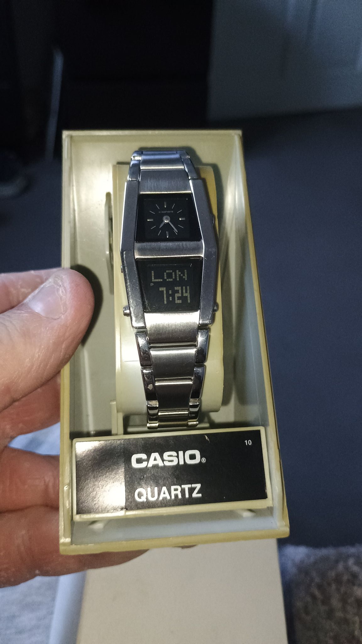 Rare 80's Casio WS-81 watch for sale