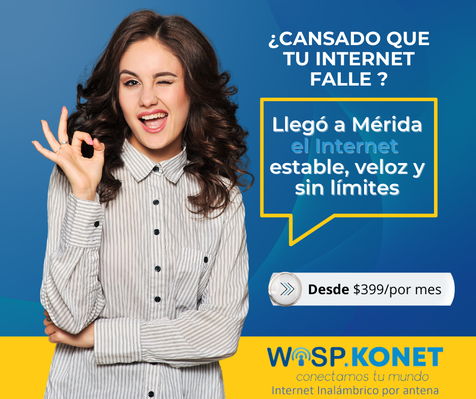 Wisp Konet Internet Inalámbrico | Mérida