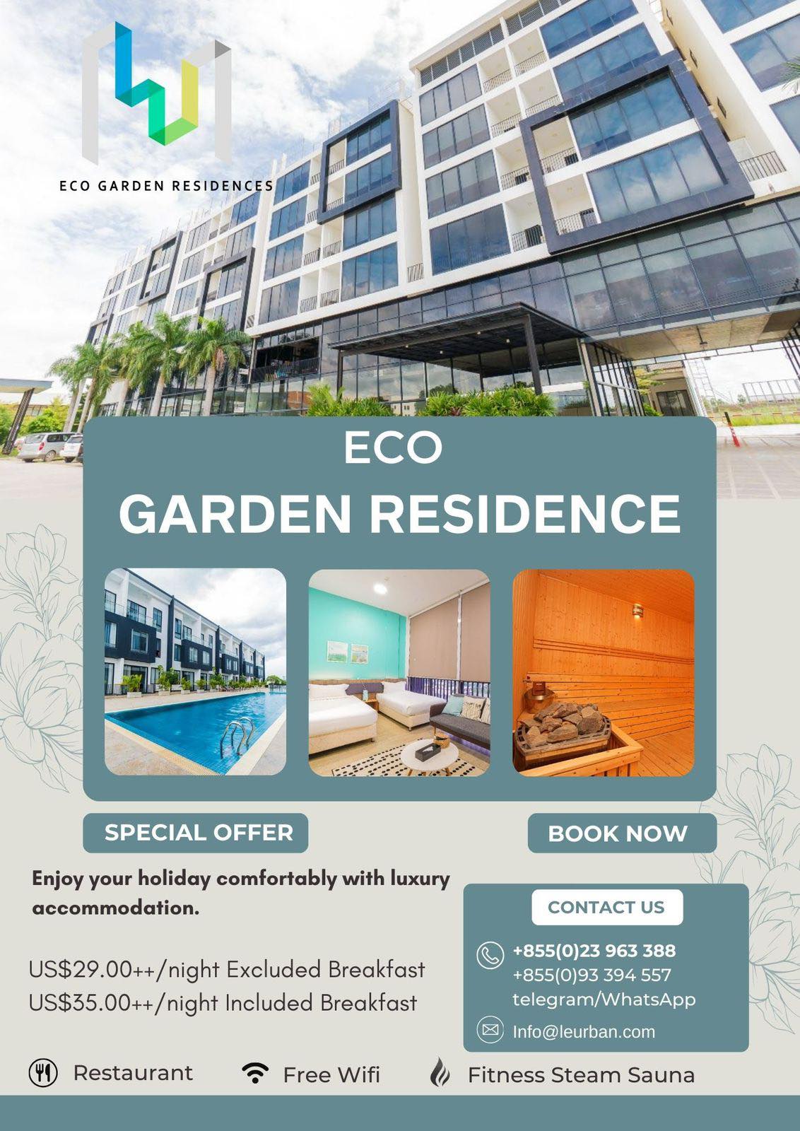 Eco Garden Residences & Restaurant