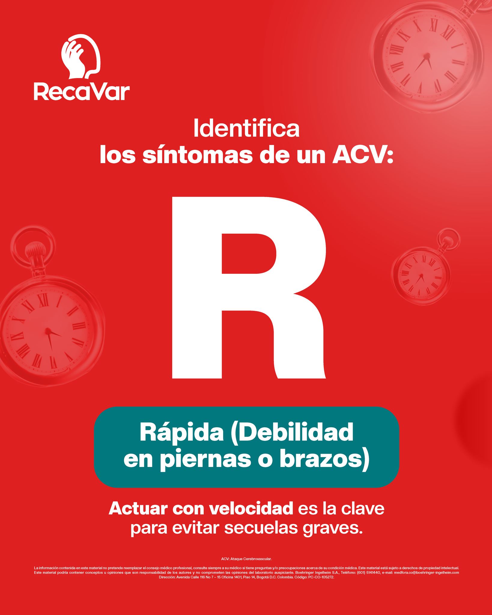 RecaVar - Reconocer las señales de un ataque cerebrovascular evitará ...