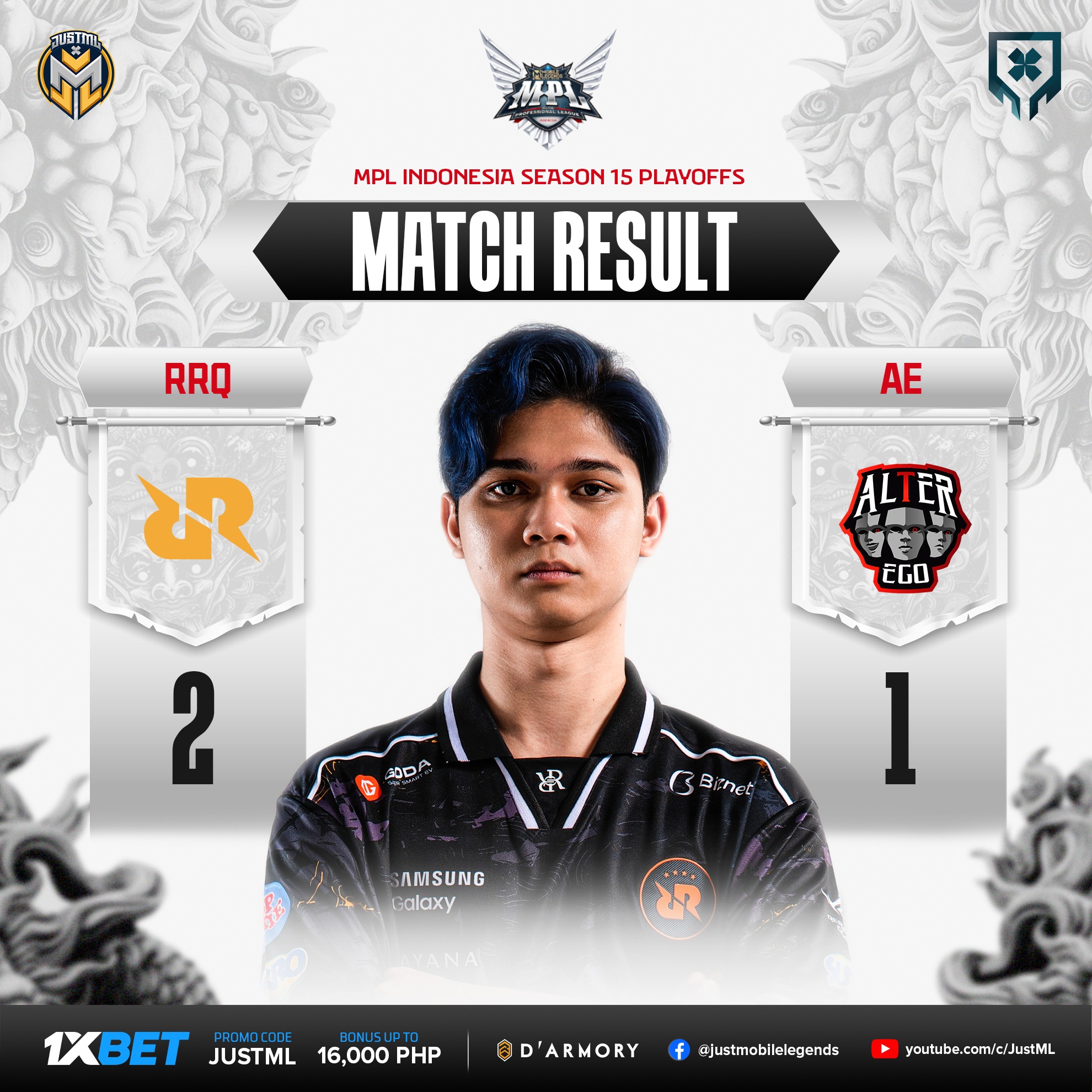 Just - RRQ regains control of the series! 2-1 ang standing after three ...