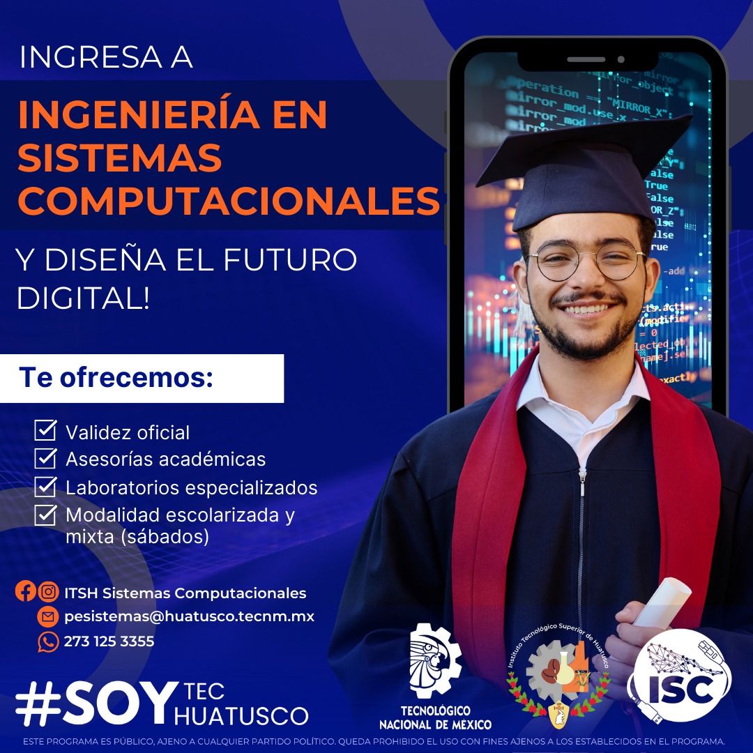 ITSH Sistemas Computacionales | Huatusco de Chicuellar